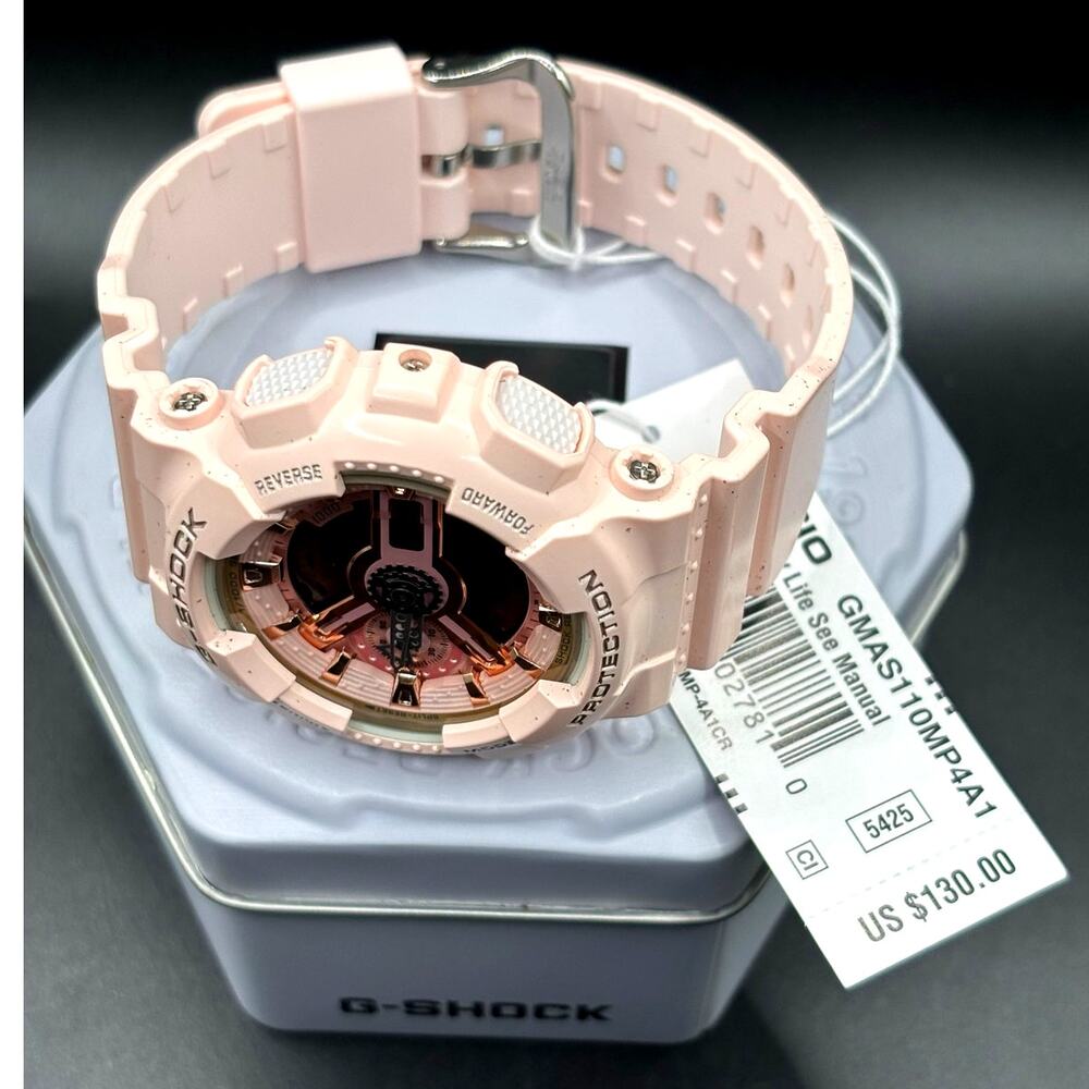 Casio G-Shock GMA-S110MP-4A1 Pink Analog Digital Women’s Watch NIBWT - Picture 15 of 17
